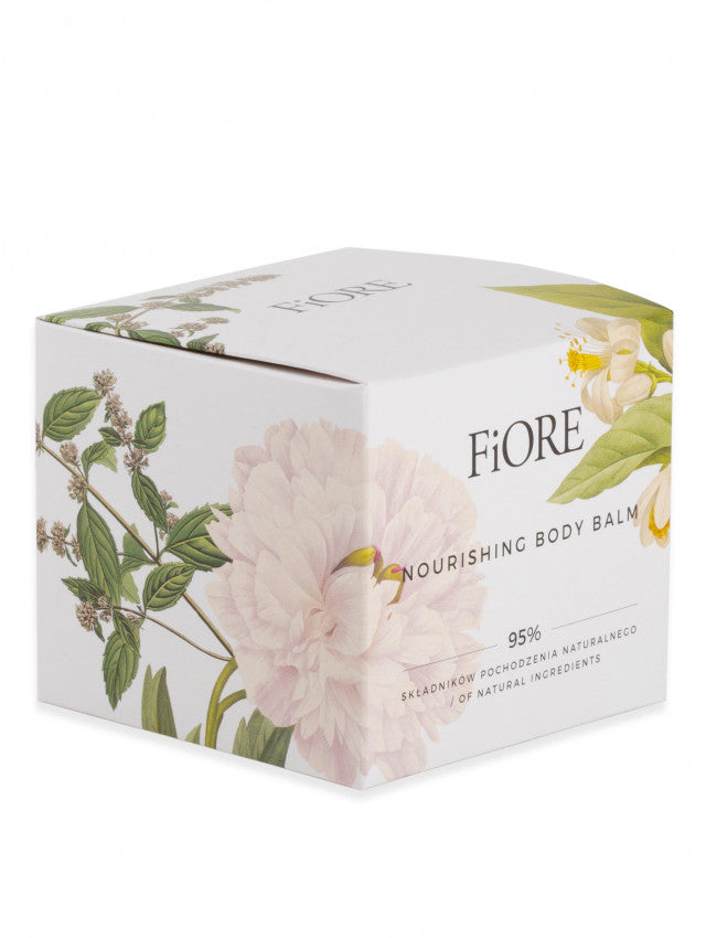Baume naturel nourrissant pour les jambes et le corps PIVOINE & VANILLE BODY BALM Fiore