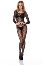 Combinaison Résille Motif Dentelle 89108 Leg Avenue