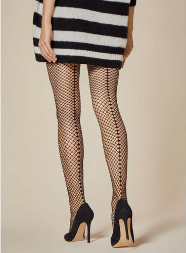 Collant résille couture SALIRE