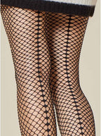 Collant résille couture SALIRE