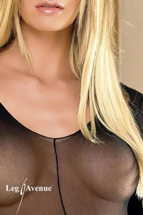 Combinaison voile noire Leg Avenue